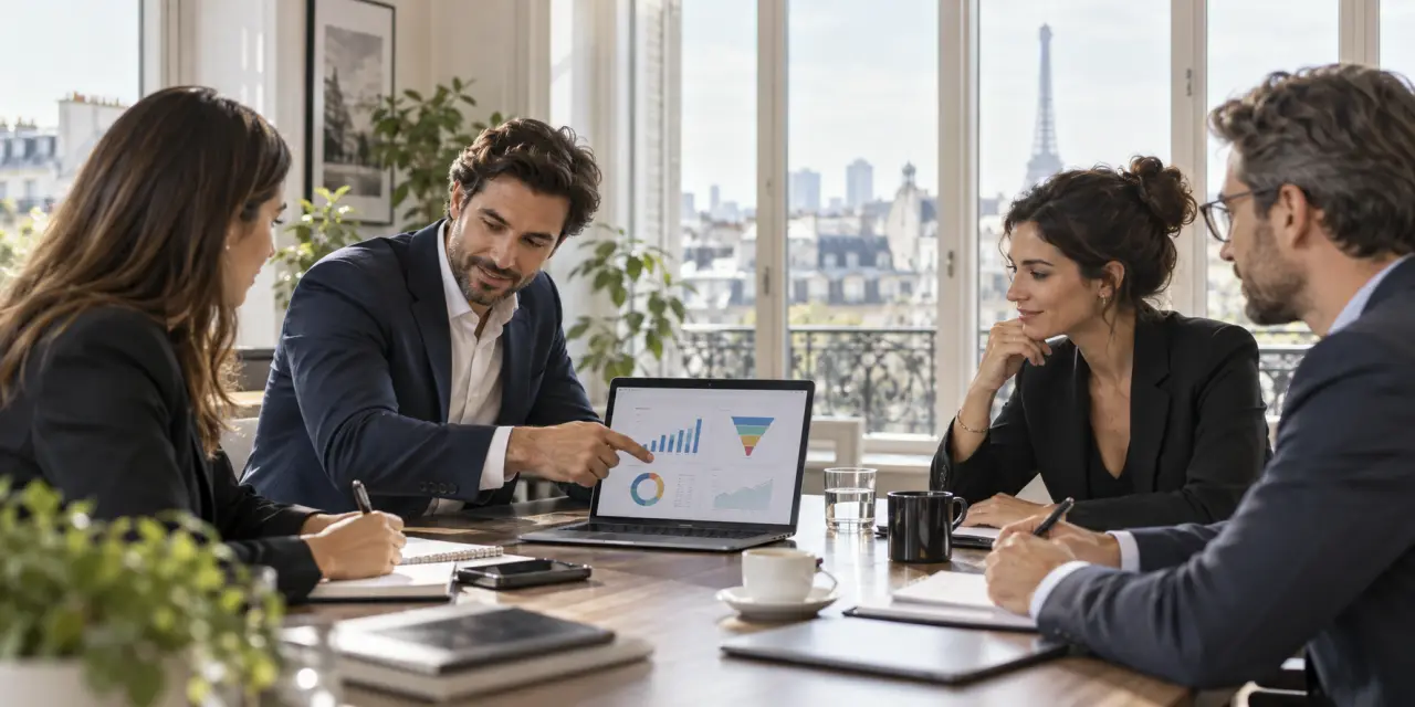 Une stratégie digitale B2B à Paris se mesure au pipeline, pas aux clics