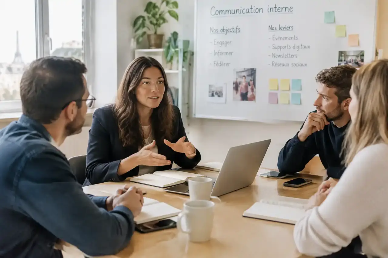 Choisir une agence de communication interne à Paris : méthode, formats et budget à vérifier